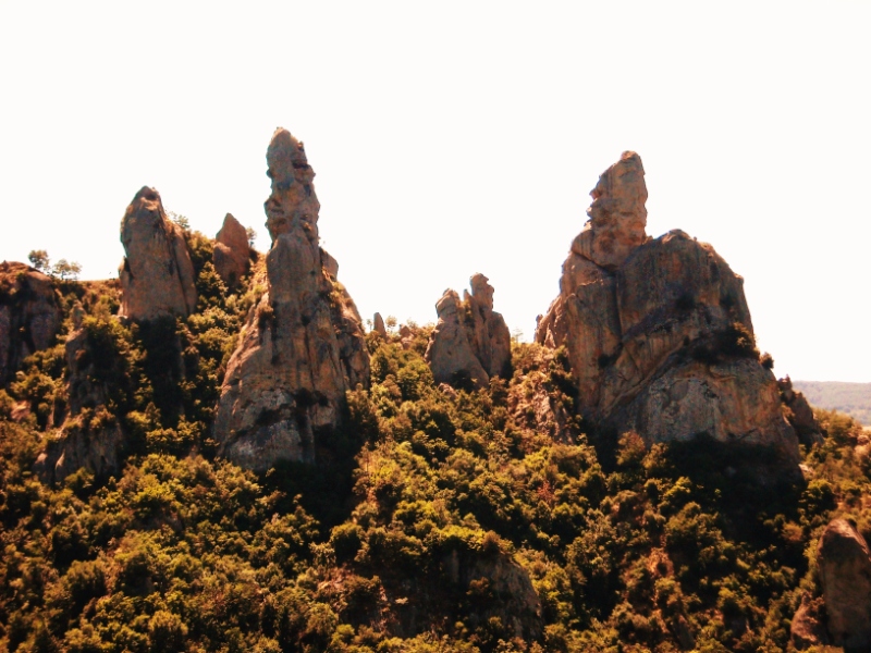 Le dolomiti Lucane e la val Camastra